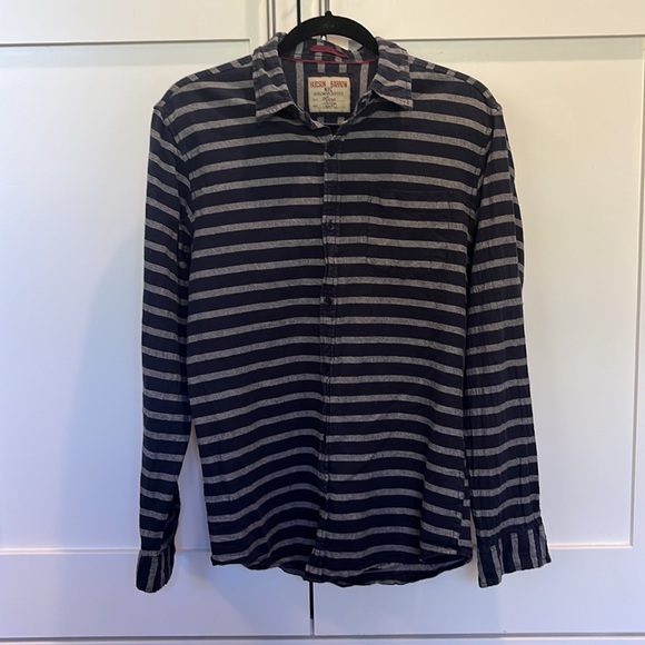 HUDSON BARROW NYC True Fit Button Size Large - Picture 2 of 6